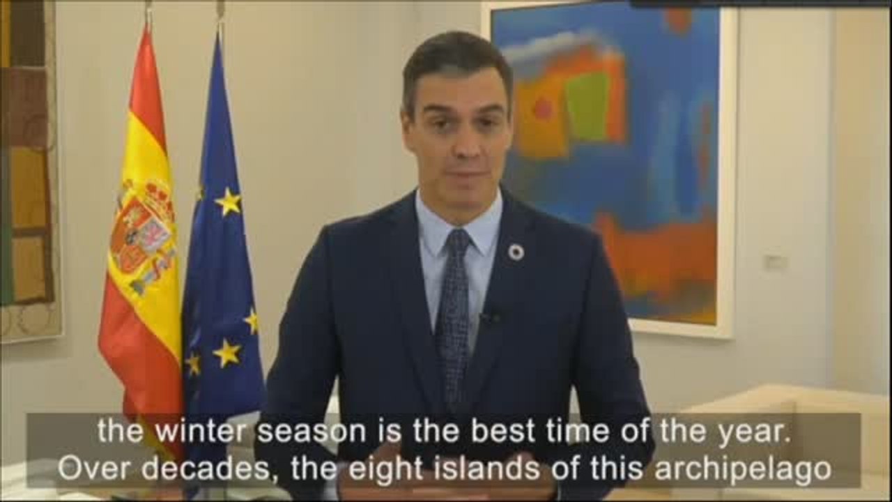 Sánchez invita a los viajeros del mundo a visitar Canarias