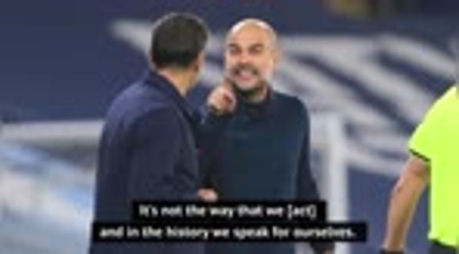 Pep hits back at Conceição’s accusations of bad behaviour