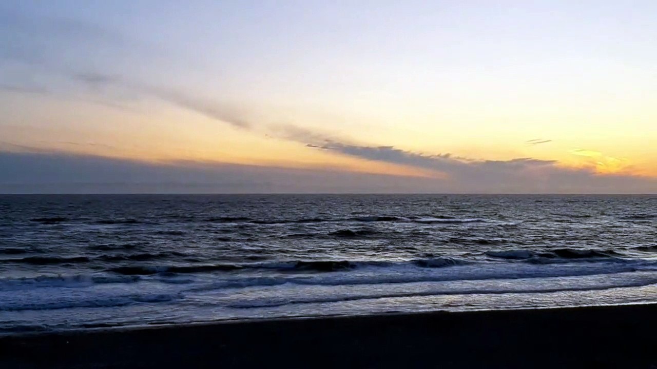 Goldener Himmel Silbernes Meer Dänische Küste