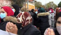 Vecinos de la Cañada Real protestan contra los cortes de luz