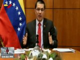 Esta fue la respuesta del Canciller Arreaza a su homólogo brasileño Ernesto Araújo sobre DD.HH. en Venezuela