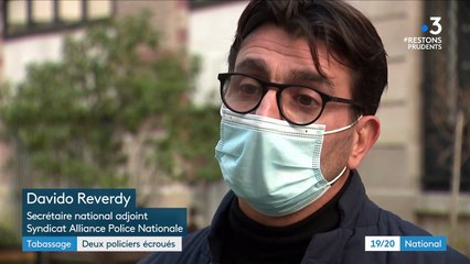 Producteur passé à tabac par des policiers : le placement en détention provisoire des agents indigne les syndicats