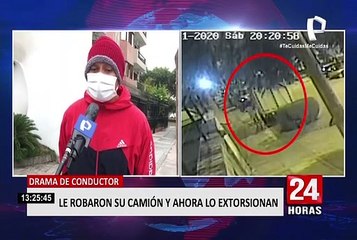 San Borja: hombre es extorsionado tras robo de su furgoneta