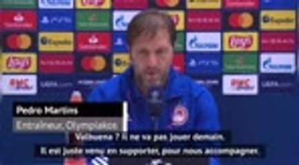 Groupe C - Pedro Martins : "Du respect pour l'OM"