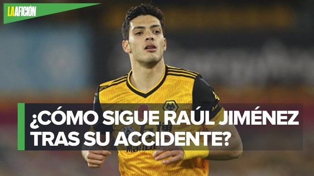 Raúl Jiménez sale bien de operación tras fractura de cráneo en partido