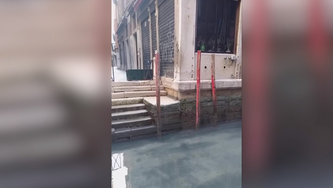 Corona-Quarantäne: Unfassbare Stille und klares Wasser in Venedig