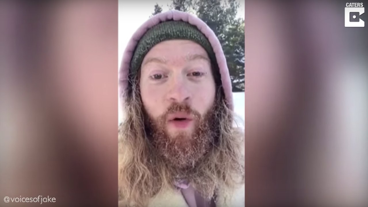 Mann zeigt eindrucksvoll, was Kälte anrichten kann