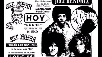 JIMI HENDRIX EXPERIENCE  Palma de Mallorca  1 968