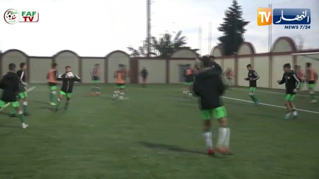 المنتخب الوطني لأقل من 20 سنة يواصل تحضيراته لدورة شمال إفريقيا بتونس