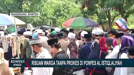 Acara Haul Akbar Langgar Protokol Kesehatan, Bupati Tangerang Sudah Larang dan Beri Imbauan