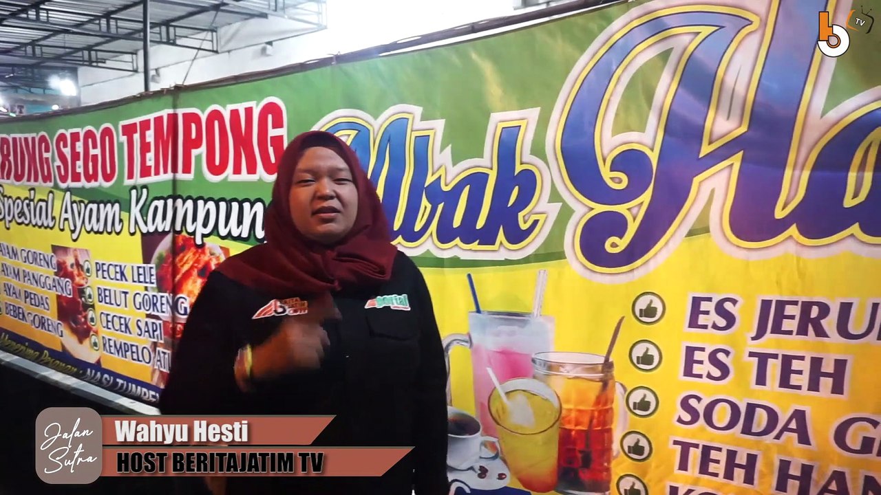 JALAN SUTRA - NASI TEMPONG BANYUWANGI, REMAHAN IKAN ASINNYA BIKIN NAGIH
