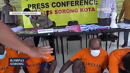 Polisi Tetapkan 6 Tersangka Penyebab Ricuh Di Sorong