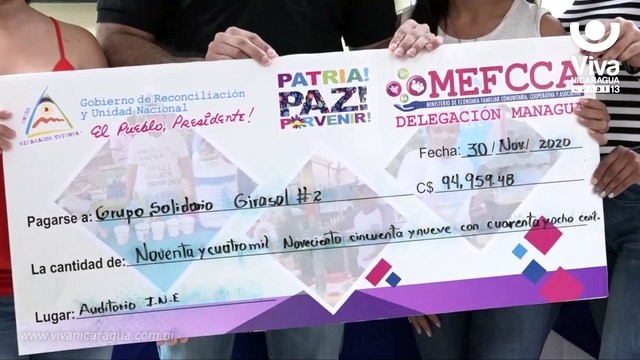 MEFCCA capitaliza a mujeres emprendedoras de Managua