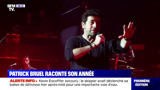 Tournée, Covid, concerts virtuels.. Patrick Bruel raconte son année