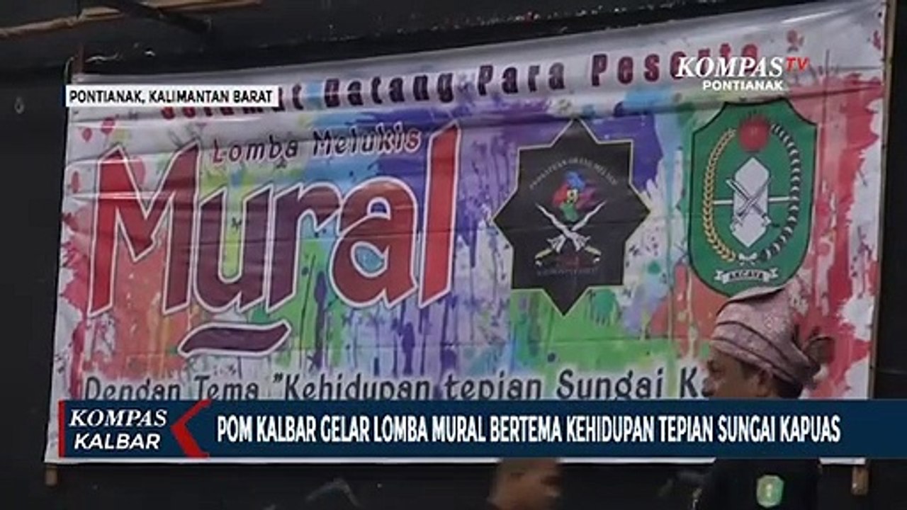 Apresiasi Seniman Lukis, Persatuan Orang Melayu Kalbar Gelar Lomba Mural