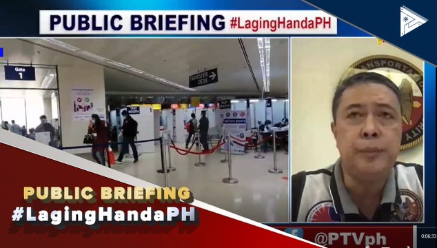#LagingHanda | Update sa mga hakbang na ginagawa ng pamahalaan sa sektor ng transportasyon