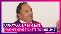 KS Eshwarappa, Karnataka BJP Minister Says Won't Give Tickets To Muslims For Belagavi LS Bypoll