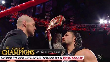 FULL MATCH - Roman Reigns vs. Baron Corbin – Universal Title Match_ Raw, September 17, 2018