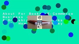 About For Books  E-Commerce Business - Shopify & Dropshipping: 2 Books in 1: How to Make Money