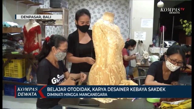 G&S Mode Desainer Kebaya Sakdek Diminati Hingga Mancanegara