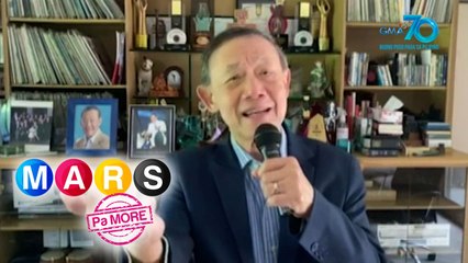 Mars Pa More: Jose Mari Chan’s performs his latest single, ‘A Christmas Song For You’