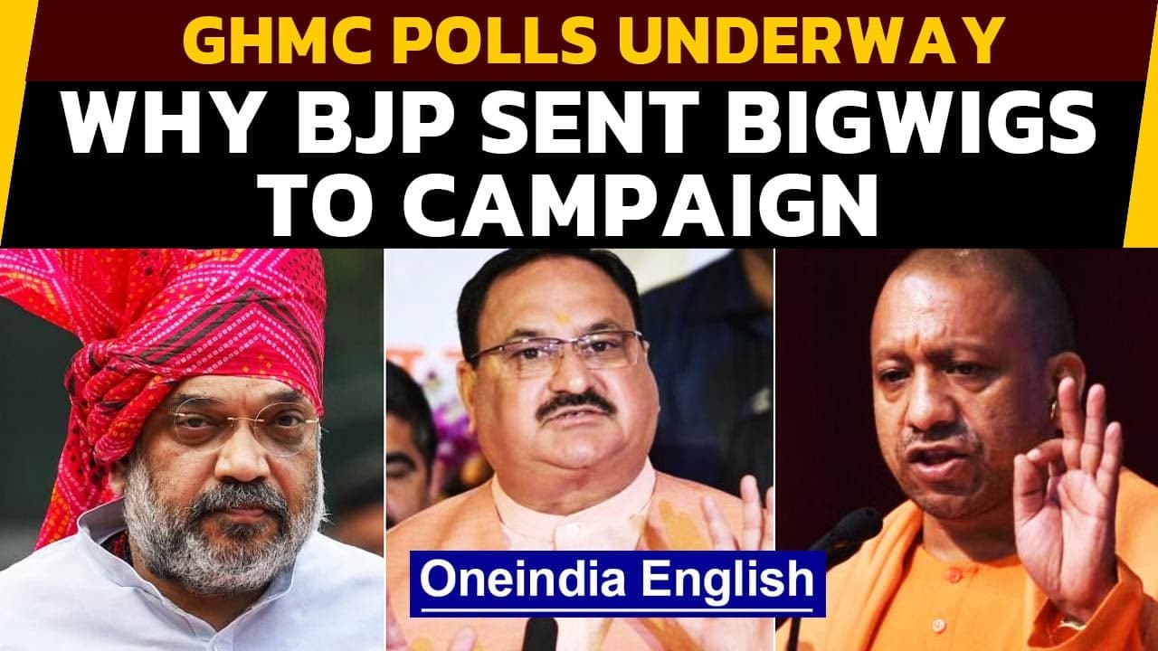 GHMC polls 2020: Why BJP bigwigs campaigned for...