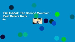 Full E-book  The Second Mountain  Best Sellers Rank : #4