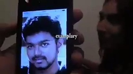 உடல் மொழி, பாவனை என "முழுசா" விஜயாக மாறிய ரசிகை - தெறி வீடியோ