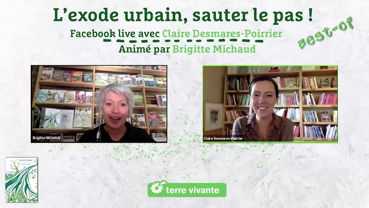 L'exode urbain, sauter le pas ! Best-of du Facebook live avec Claire Desmares-Poirrier