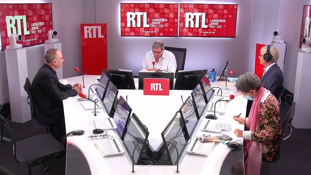 Hervé Le Tellier, prix Goncourt 2020 pour son roman L'anomalie est l'invité en direct de Bernard Lehut et d'Yves Calvi.