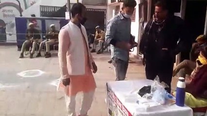 ओएल नगर पंचायत में एमएलसी चुनाव को लेकर कड़ी सुरक्षा के बीच हो रहा मतदान