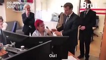 Emmanuel Macron suivi par 