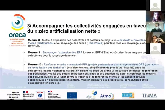 Outils nationaux et en BFC pour mesurer, comprendre, échanger et agir ; puis Retour d’expériences