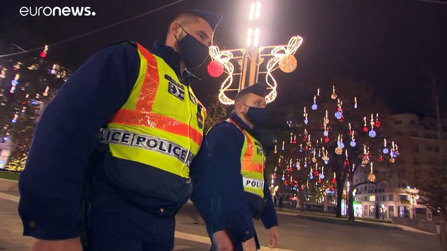 Будапешт в ночные часы превратился в город-призрак