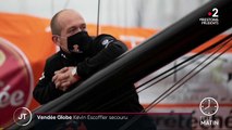 Vendée Globe : sauvetage délicat, mais réussi de Kevin Escoffier par Jean Le Cam