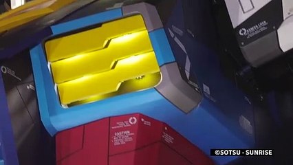 Gundam en vrai ! Au Japon, une réplique géante du robot fait ses premiers pas