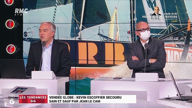 Les tendances GG : Vendée Globe, Kevin Escoffier secouru sain et sauf par Jean Le Cam - 01/12