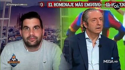 Cristóbal Soria se pone a llorar en pleno Chiringuito y le llueven palos en Twitter