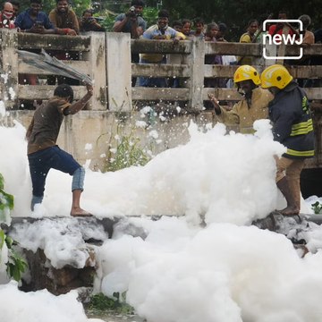 Madurai in Shock as Vaigai River Spills Toxic Foams