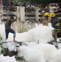 Madurai in Shock as Vaigai River Spills Toxic Foams  