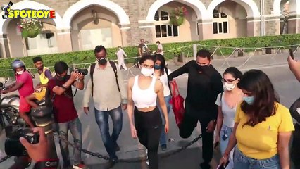 Deepika Padukone and Siddhant Chaturvedi snapped at the Gateway of India