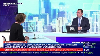 Idée de placements : Le pacte Dutreil est un outil de prévoyance qui permet d'alléger le coût fiscal de la transmission d'une entreprise - 01/12