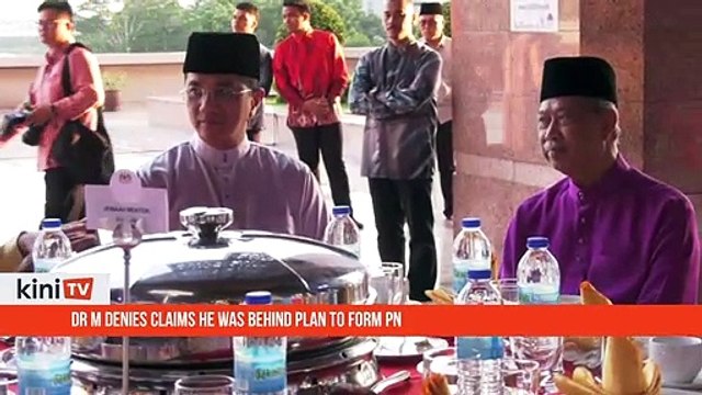 Dr M denies claims he was behind plan to form PN