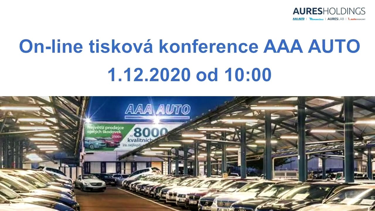 ZÁZNAM: AAA AUTO v druhej vlne pandémie predáva o 50 % viac než v prvej