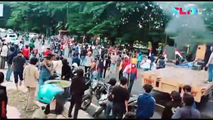 Demo Tolak Rizieq Shihab Diserang Sekelompok Orang