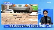 MBN 뉴스파이터-한밤 중 골목길 '음주' 질주…왜?