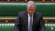 Secretary of State for Northern Ireland Brandon Lewis announces he is not directing a public enquiry into the murder of Belfast solicitor Pat Finucane