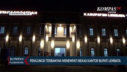 Jumlah Pengungsi Erupsi Gunung Ile Ape Bertambah