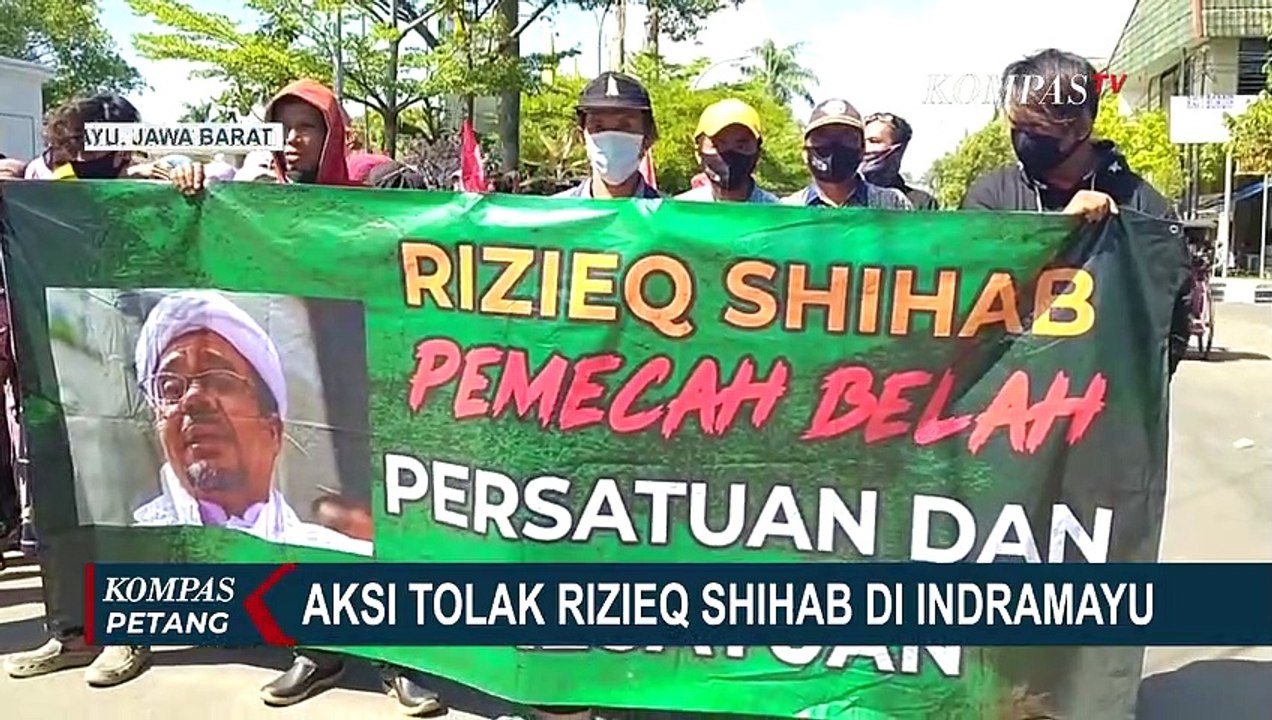 Warga Indramayu Tolak Rencana Kedatangan Habib Rizieq Shihab