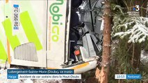 Un accident de car scolaire s’est produit ce matin dans le Doubs - Plusieurs adolescents ont été blessés - VIDEO